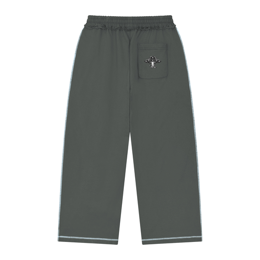 Kay Peezy - Raw Edge Topstitch Sweatpants